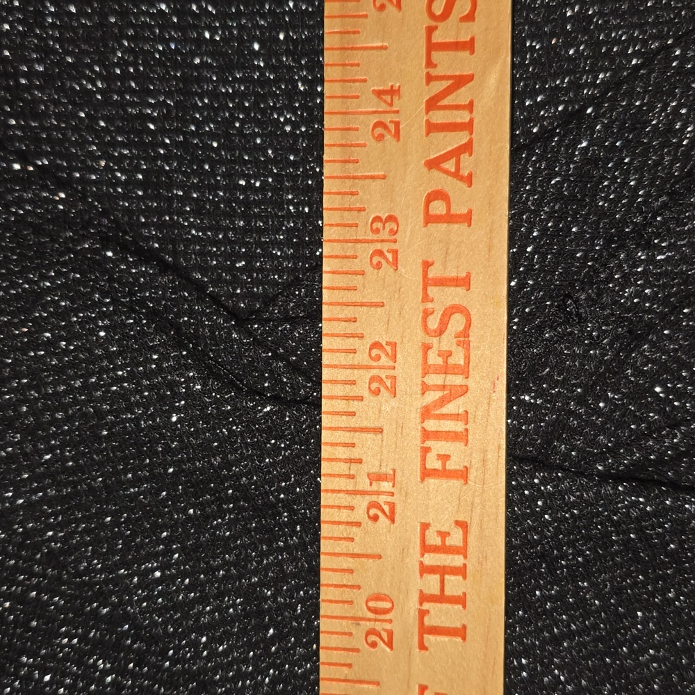 CATO Black Silver Metallic Lightweight Sweater Womens Size 18/20W - Picture 11 of 11